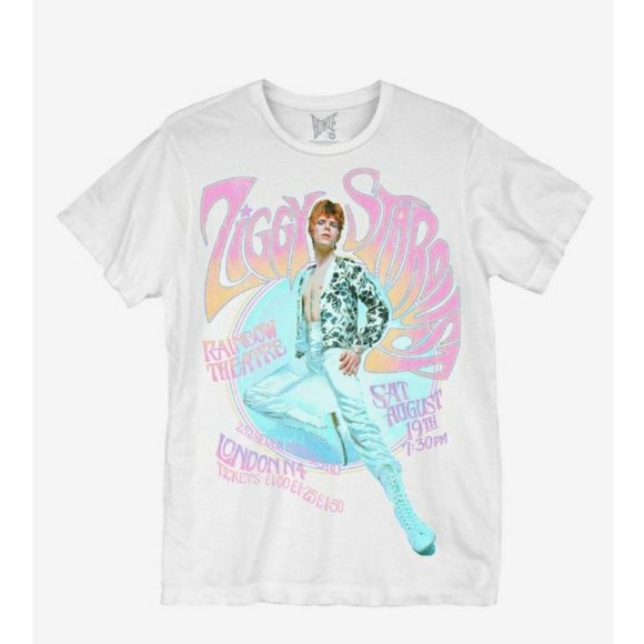 Hot Topic Tops - *ISO* David Bowie as Ziggy Stardust Shirt